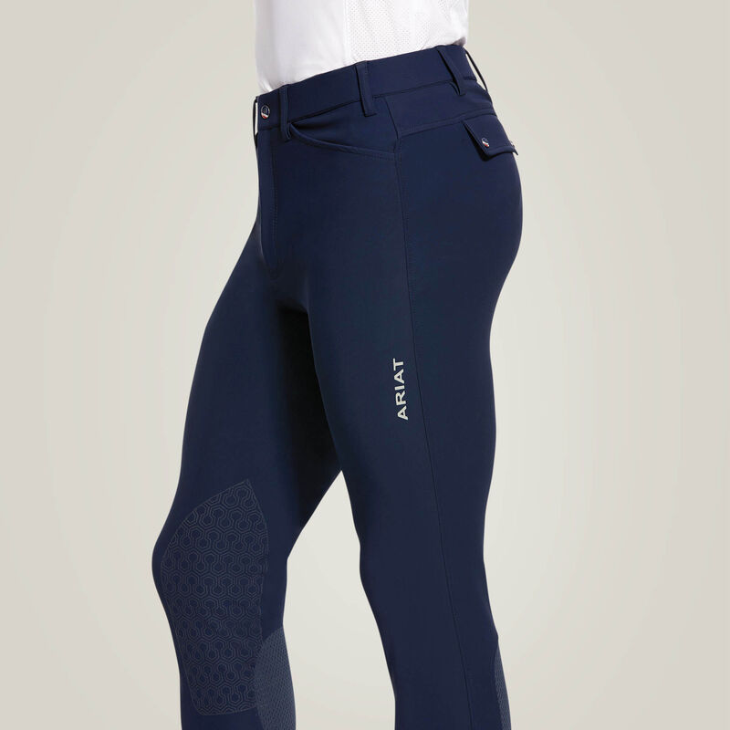 PANTALON ARIAT TRI FACTOR GRIP KNEE PATCH HOMBRE AZUL
