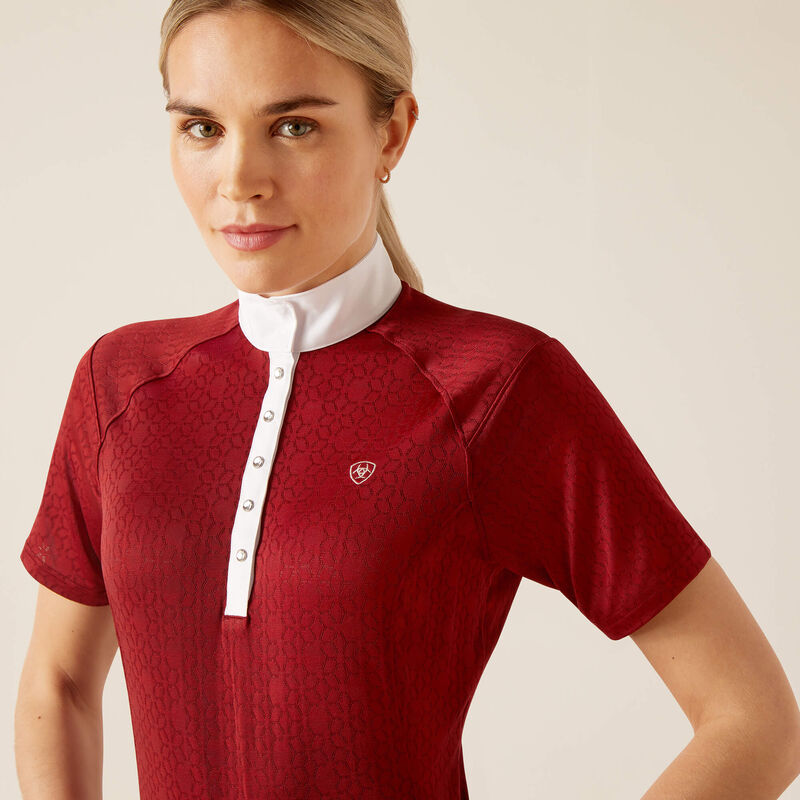 POLO COMPETICIÓN MUJER ARIAT SHOWSTOPPER 2.0 MANGA CORTA