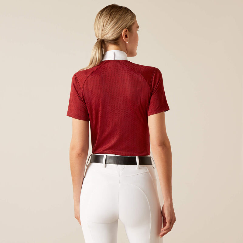 POLO COMPETICIÓN MUJER ARIAT SHOWSTOPPER 2.0 MANGA CORTA