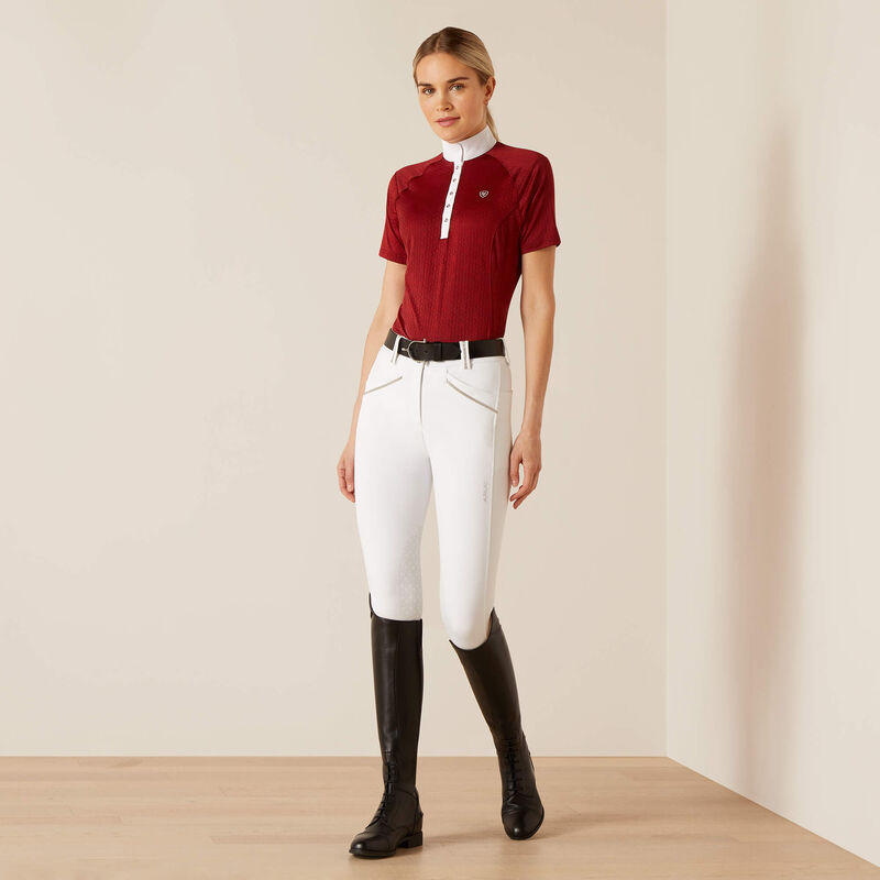 POLO COMPETICIÓN MUJER ARIAT SHOWSTOPPER 2.0 MANGA CORTA