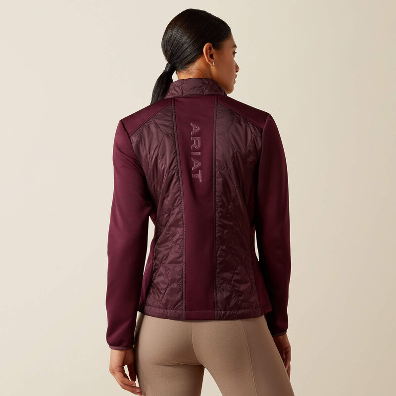 CHAQUETA FUSION MUJER ARIAT BURDEOS