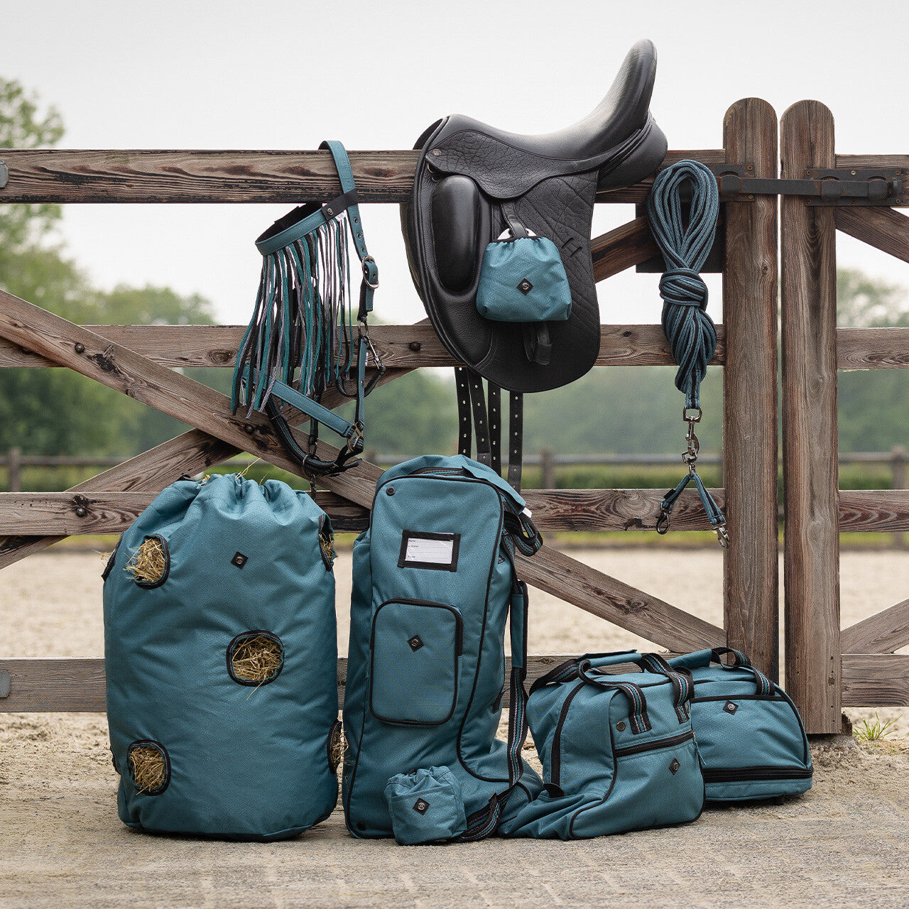 FUNDA BOTAS QHP VERDE OCEANO