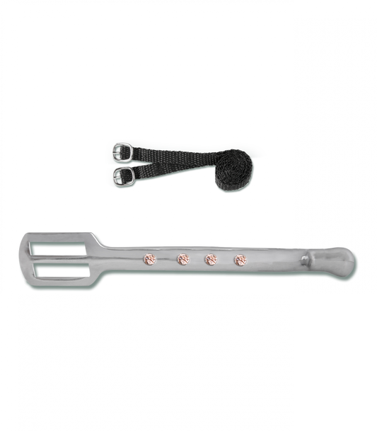 ESPUELAS CRISTAL PARA NIÑOS 15CM