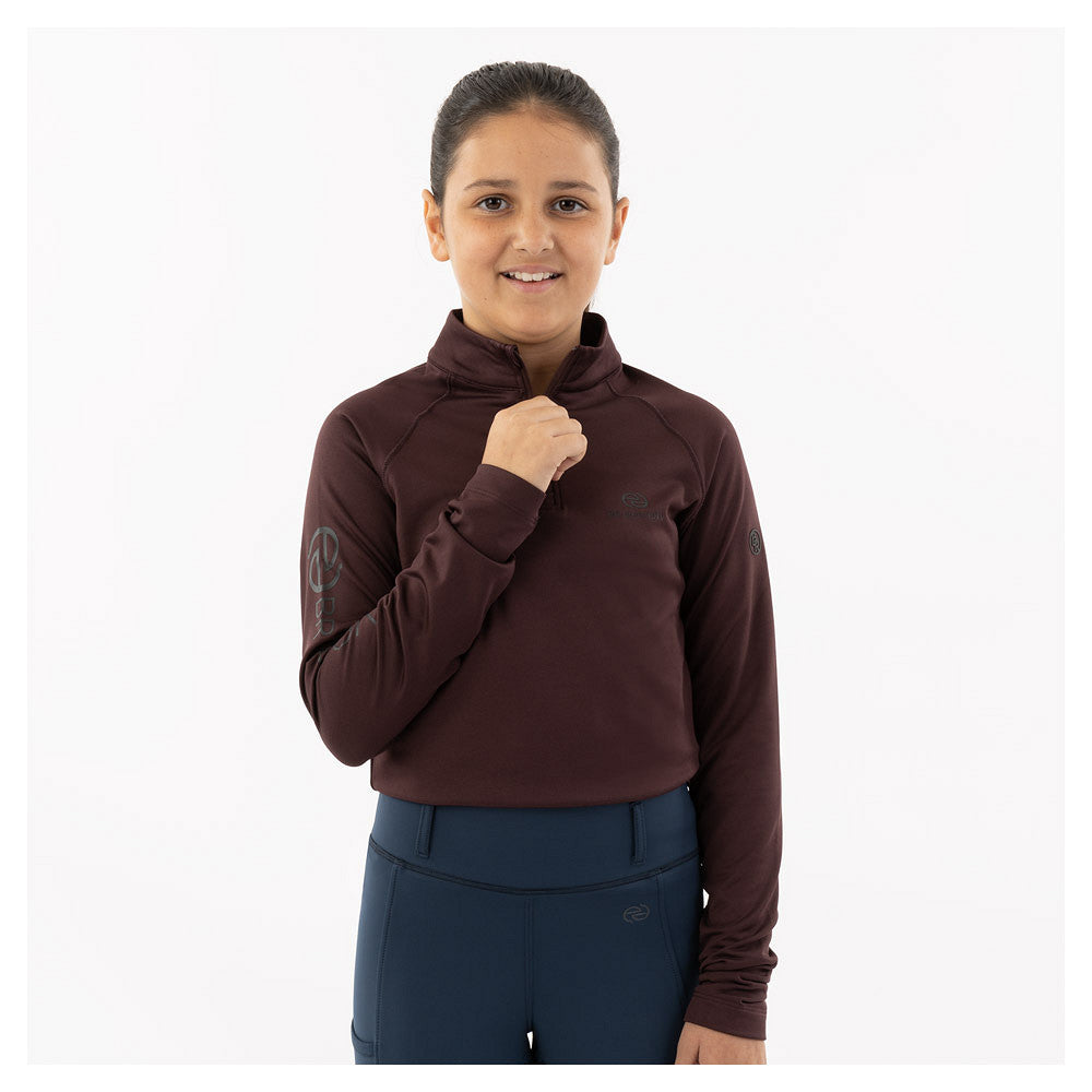 CAMISETA MUJER LAYER BR ELVOV FOSS BURDEOS
