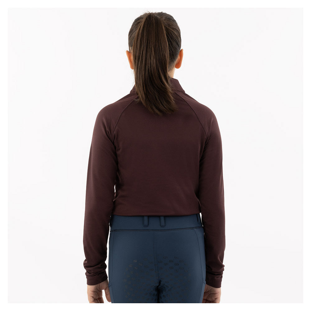 CAMISETA MUJER LAYER BR ELVOV FOSS BURDEOS