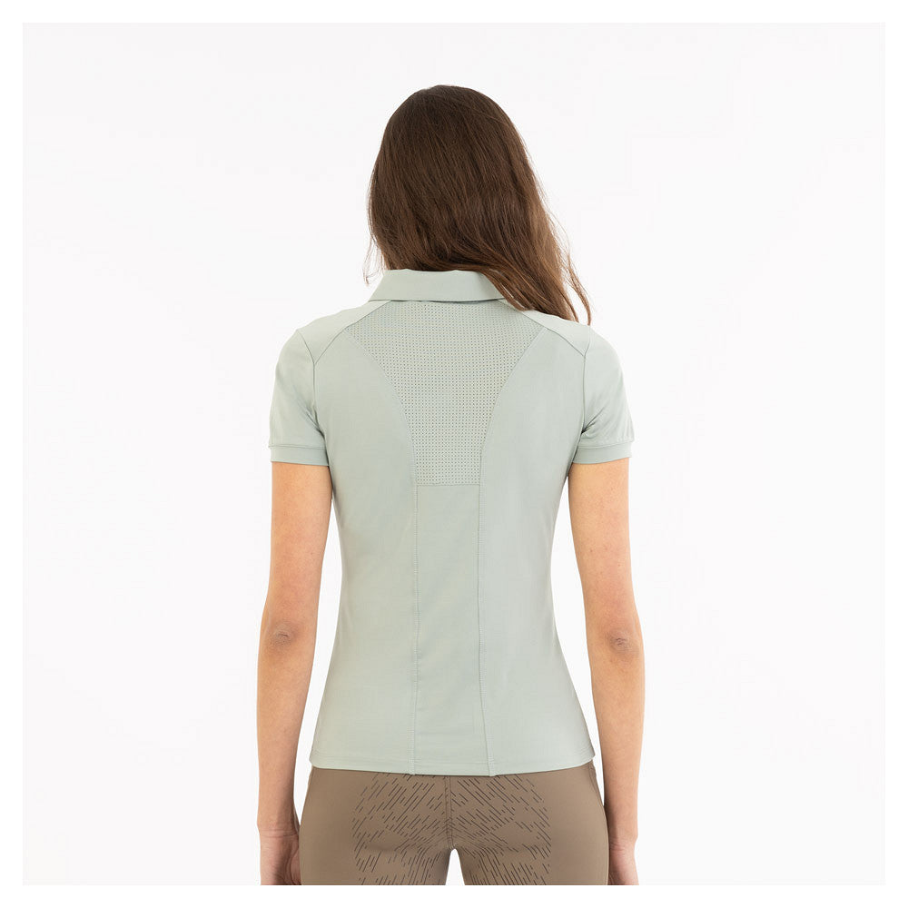 CAMISETA POLO BR INNE VERDE PIZARRA MUJER