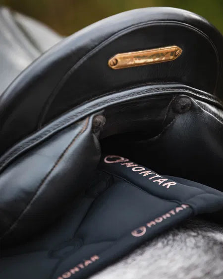 MANTILLA DOMA HOUSE OF MONTAR LOGO NEGRA