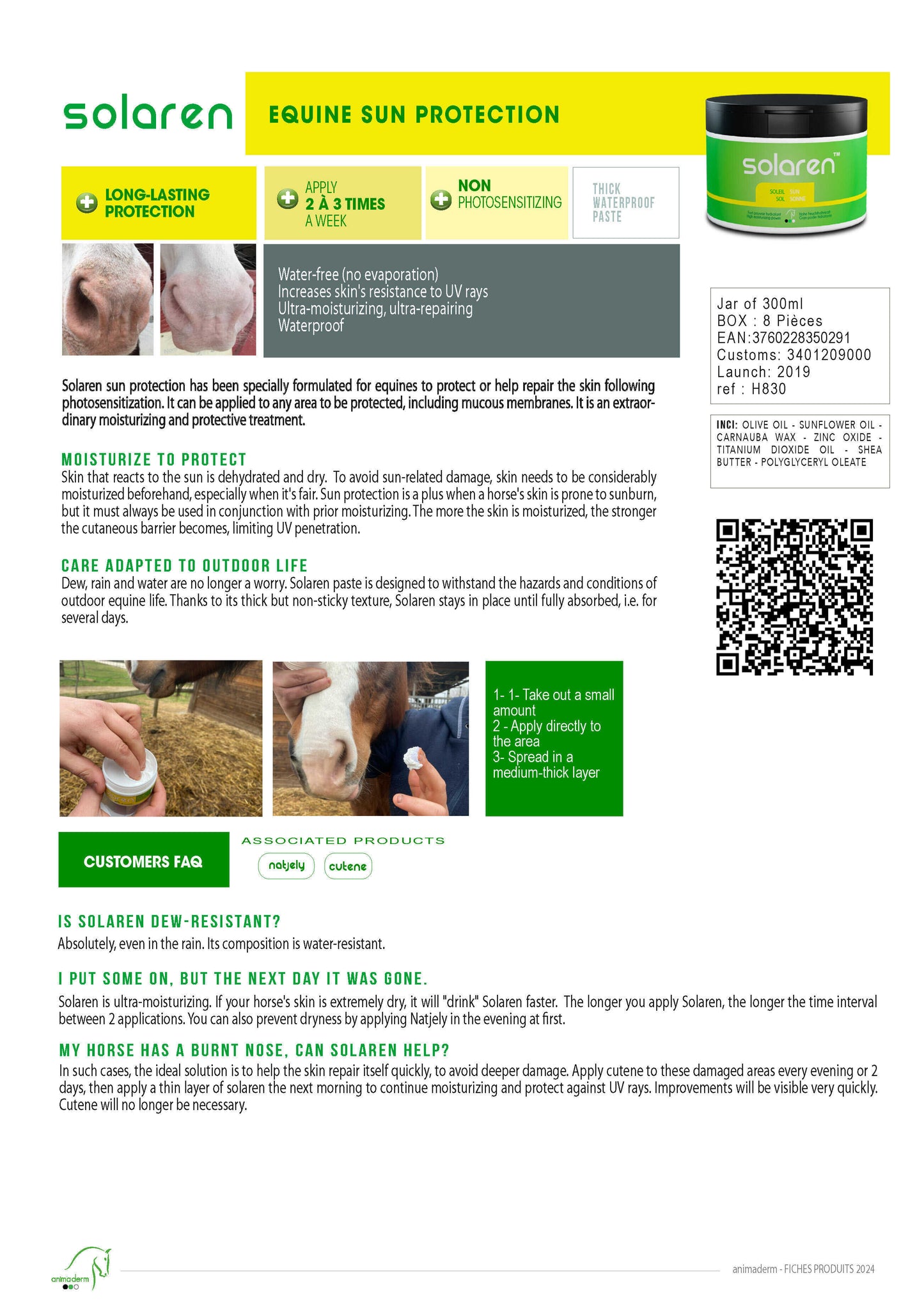 PROTECCIÓN SOLAR ANIMADERM - SOLAREN