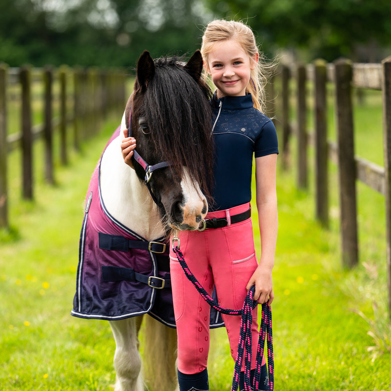 POLO DEPORTIVO INFANTIL JAILIY QHP AZUL