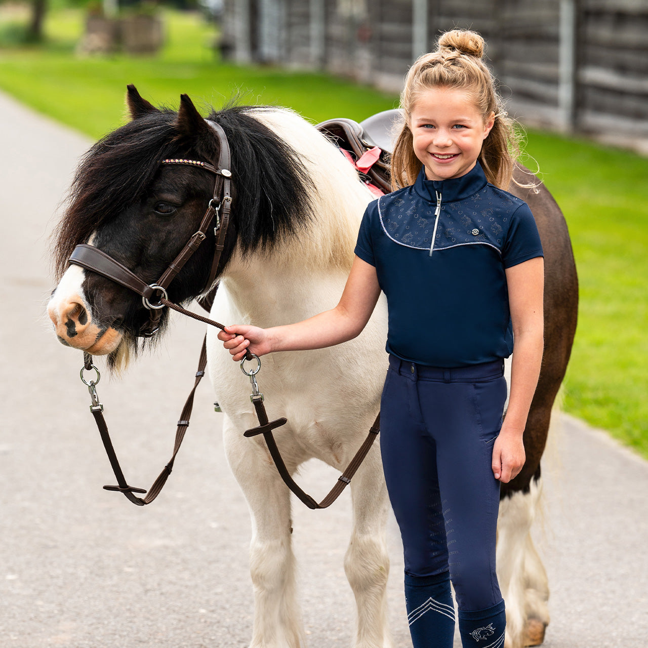 POLO DEPORTIVO INFANTIL JAILIY QHP AZUL
