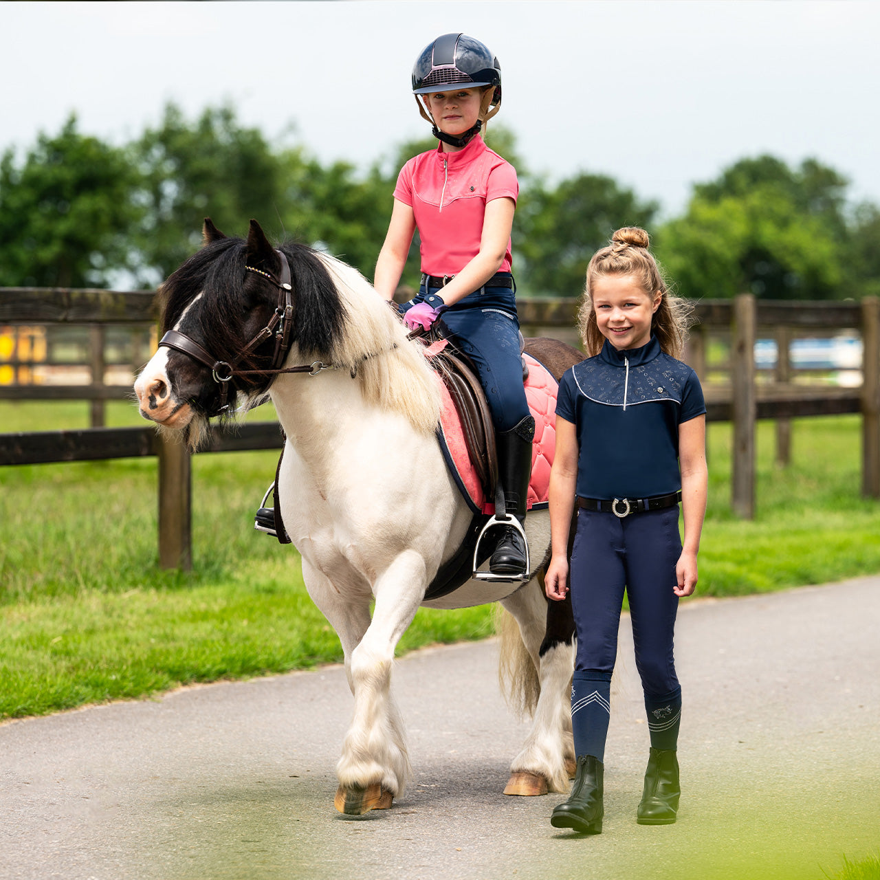 POLO DEPORTIVO INFANTIL JAILIY QHP ROSA