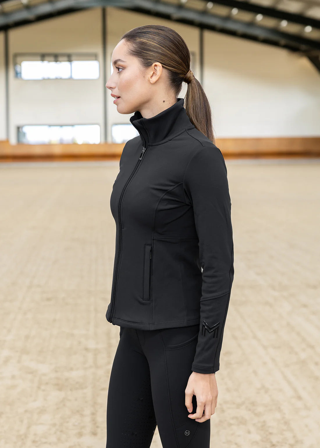 CHAQUETA MUJER VERA FLEECED MAXIMILIAN NEGRO