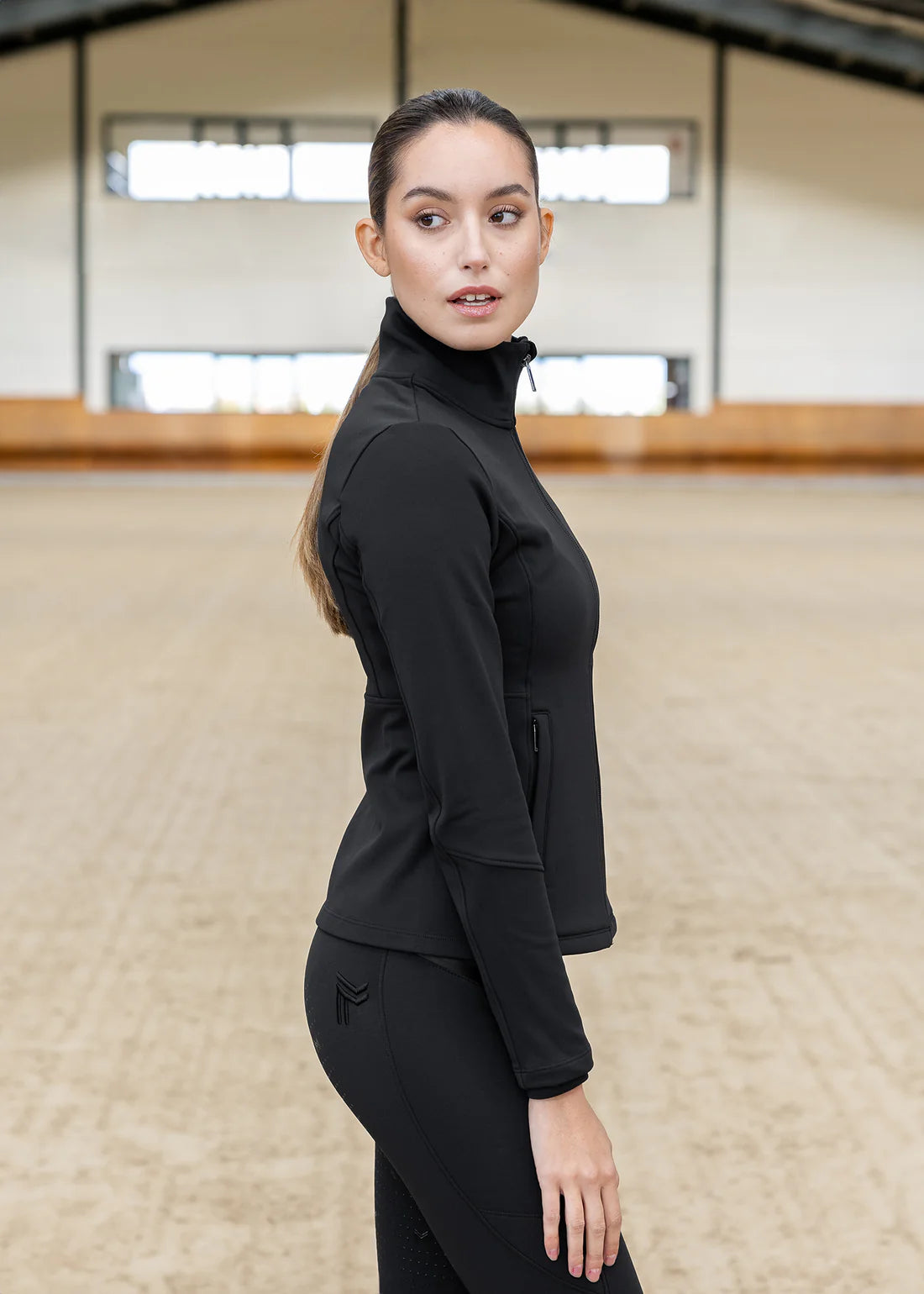 CHAQUETA MUJER VERA FLEECED MAXIMILIAN NEGRO