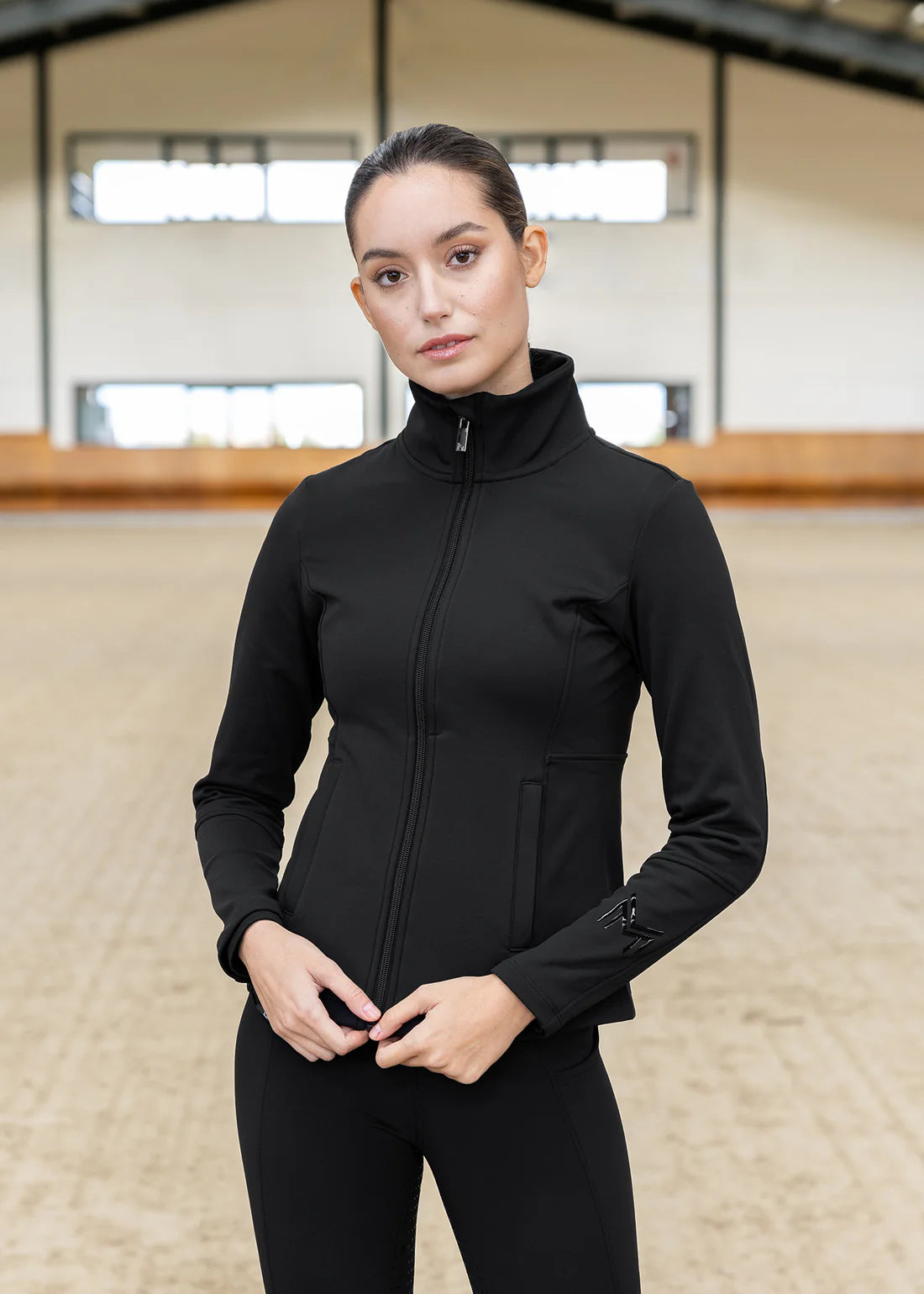 CHAQUETA MUJER VERA FLEECED MAXIMILIAN NEGRO