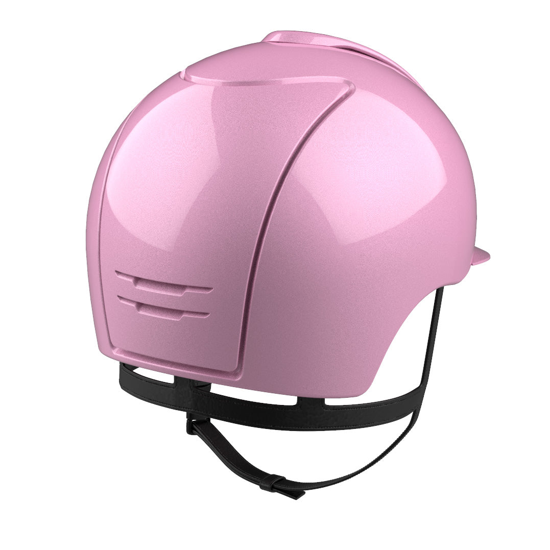 CASCO KEP CROMO 2.0 METAL ROSA
