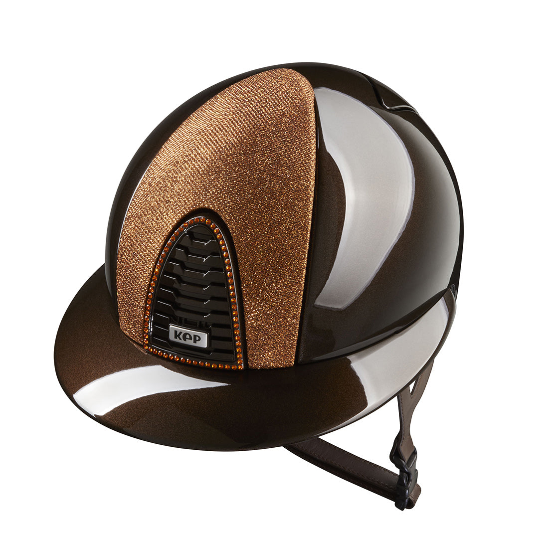 KEP CROMO 2.0 MARRÓN PULIDO - BRONCE LUMINOR - VISERA DE POLO
