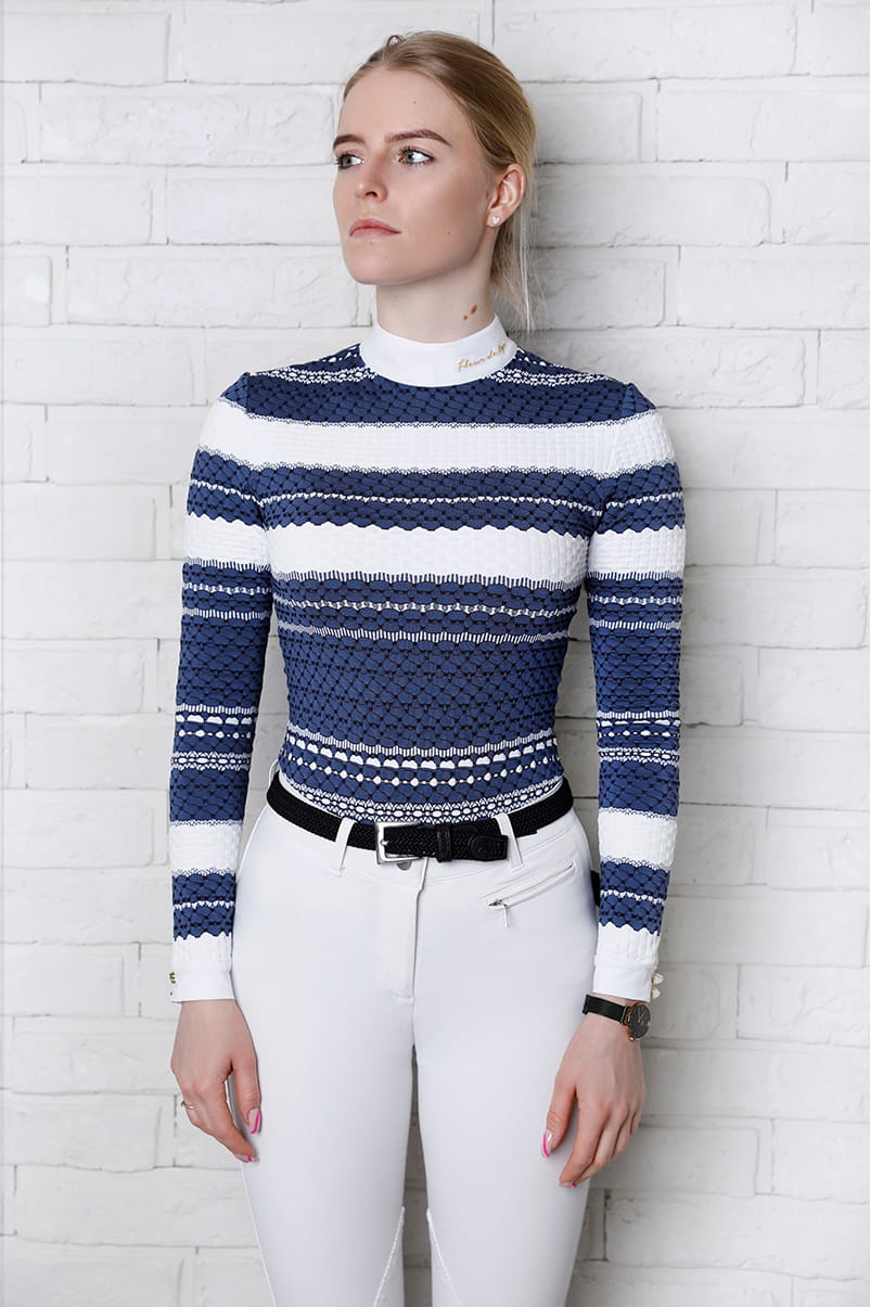 POLO COMPETICIÓN MUJER FLEUR DE LYS JEANS
