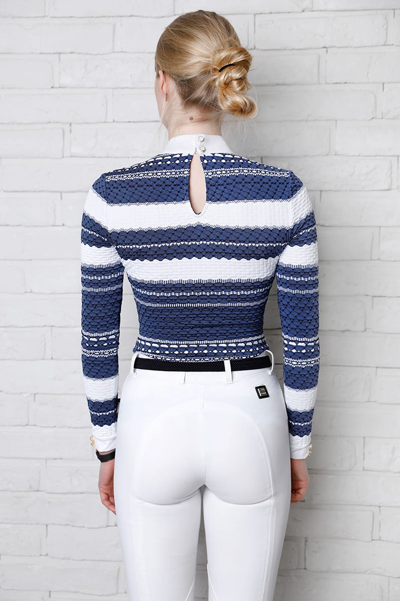 POLO COMPETICIÓN MUJER FLEUR DE LYS JEANS