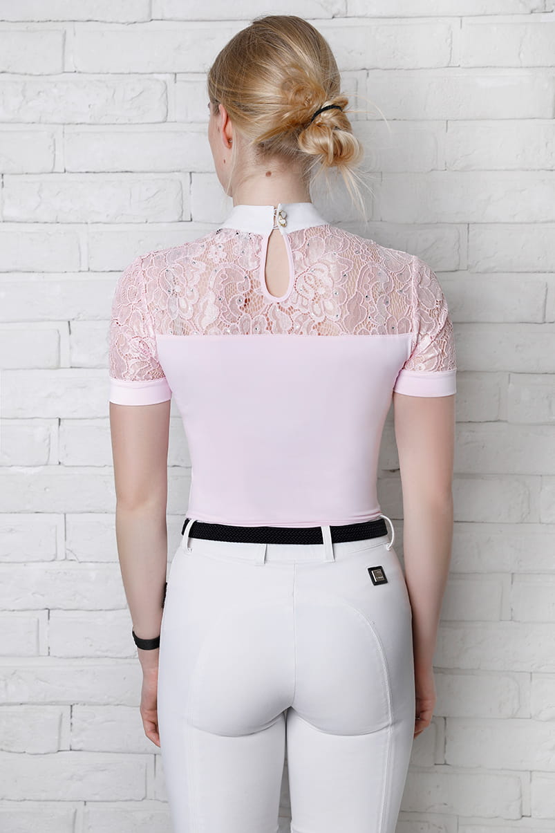 POLO COMPETICIÓN MUJER CRISTALL FLEUR DE LYS