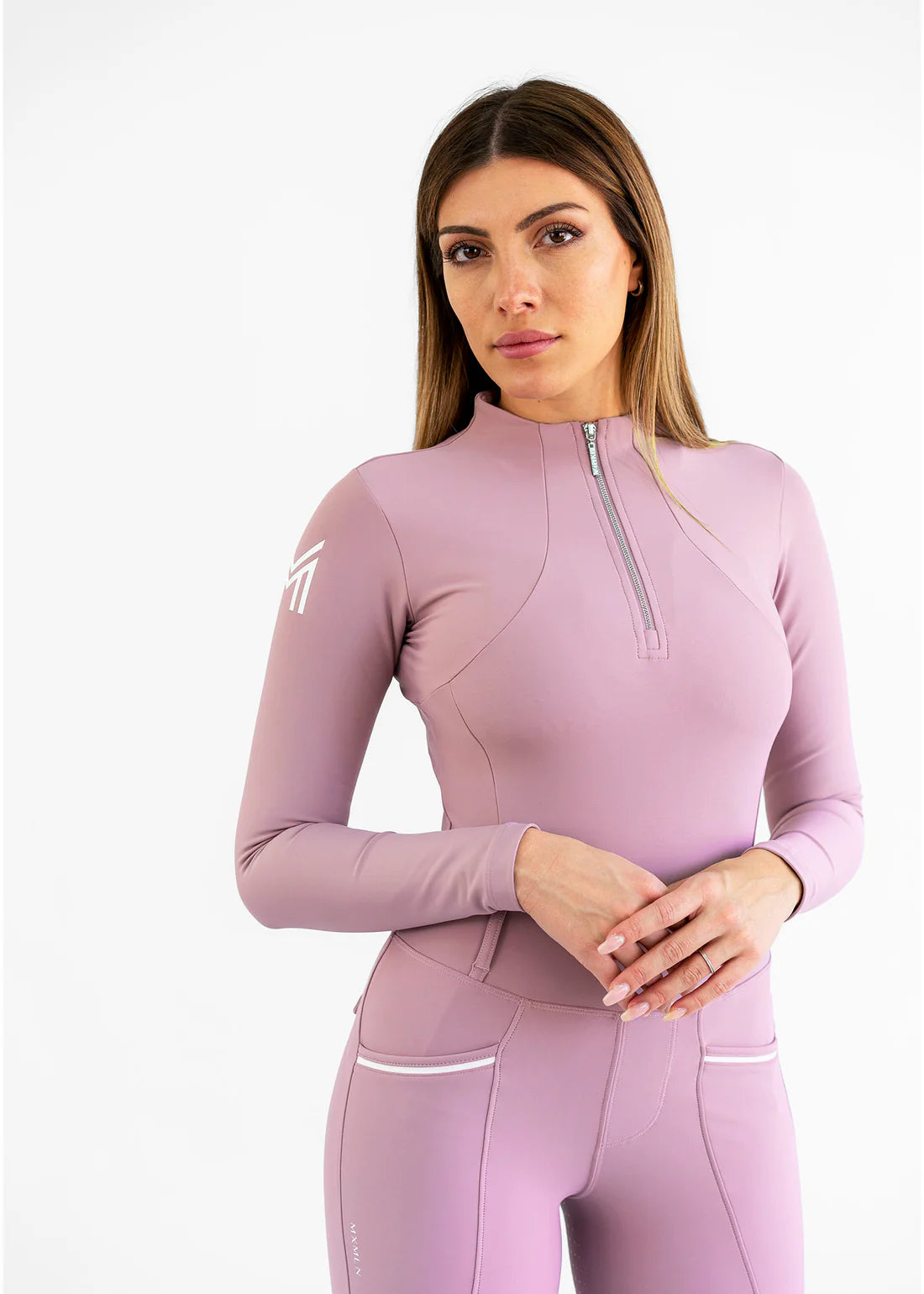 CAMISETA MUJER LAYER MAXIMILIAN MALVA
