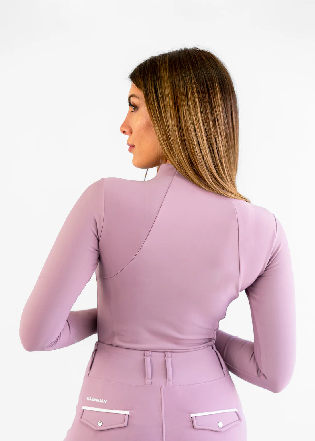 CAMISETA MUJER LAYER MAXIMILIAN MALVA