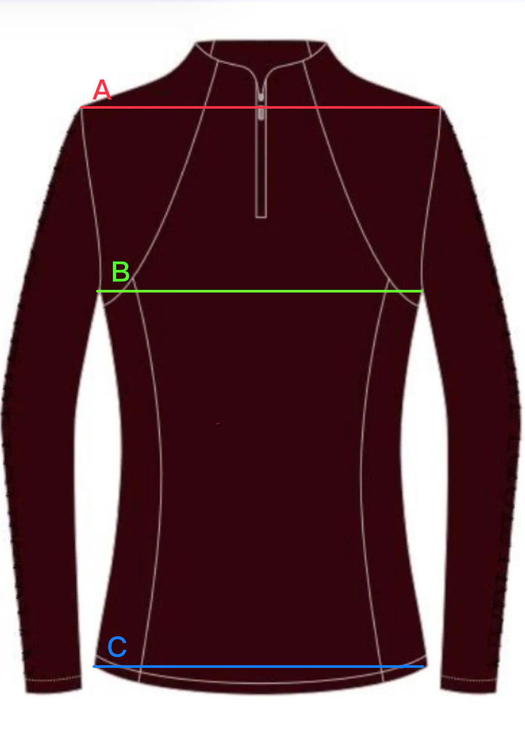 CAMISETA MUJER LAYER DARCK BURGUNDY