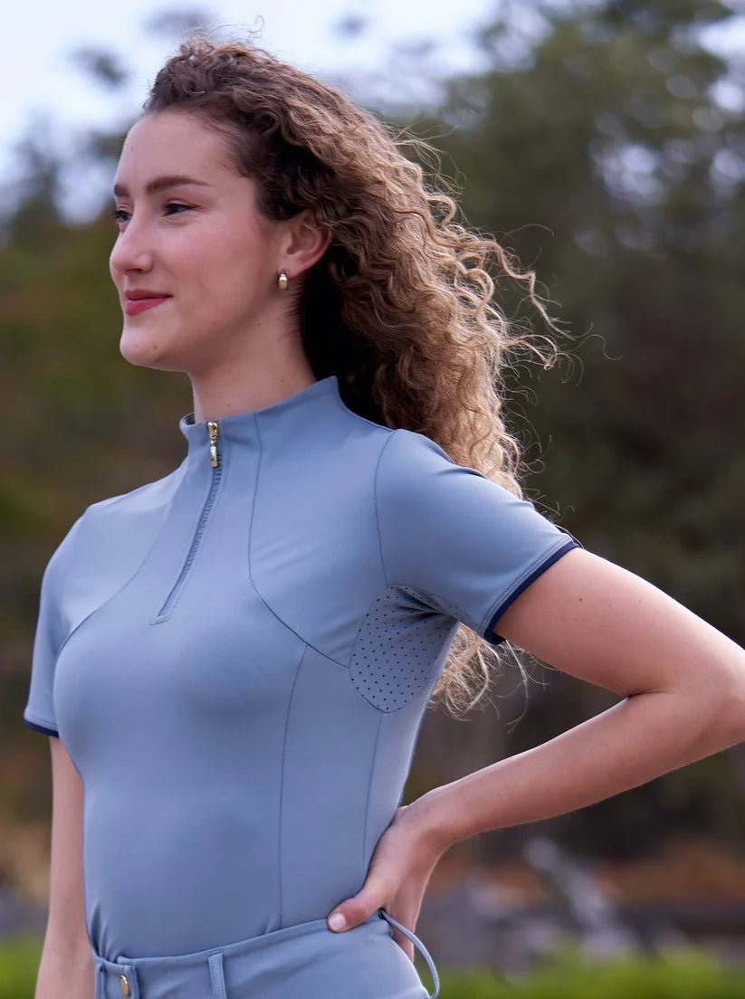 CAMISETA MUJER LAYER SEA BLUE