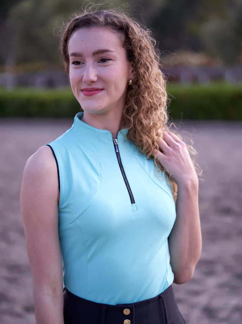 CAMISETA MUJER BASE LAYER BLUE X TIFFABY CO