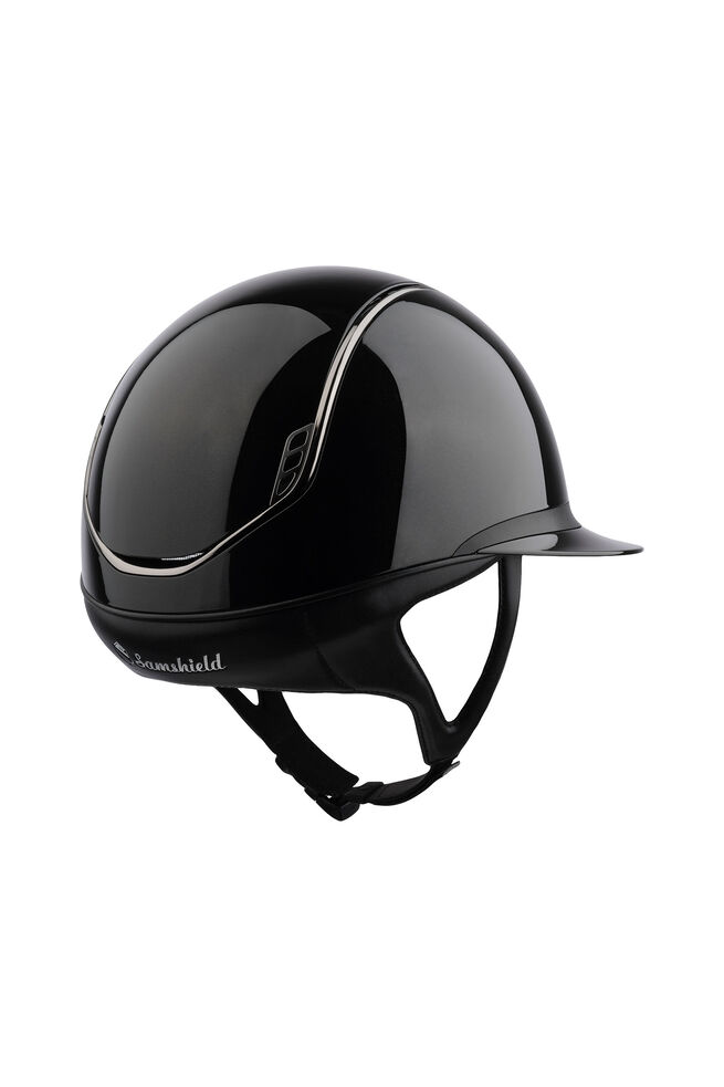 CASCO Miss Shield Brillante con Chrome NEGRO 2.0