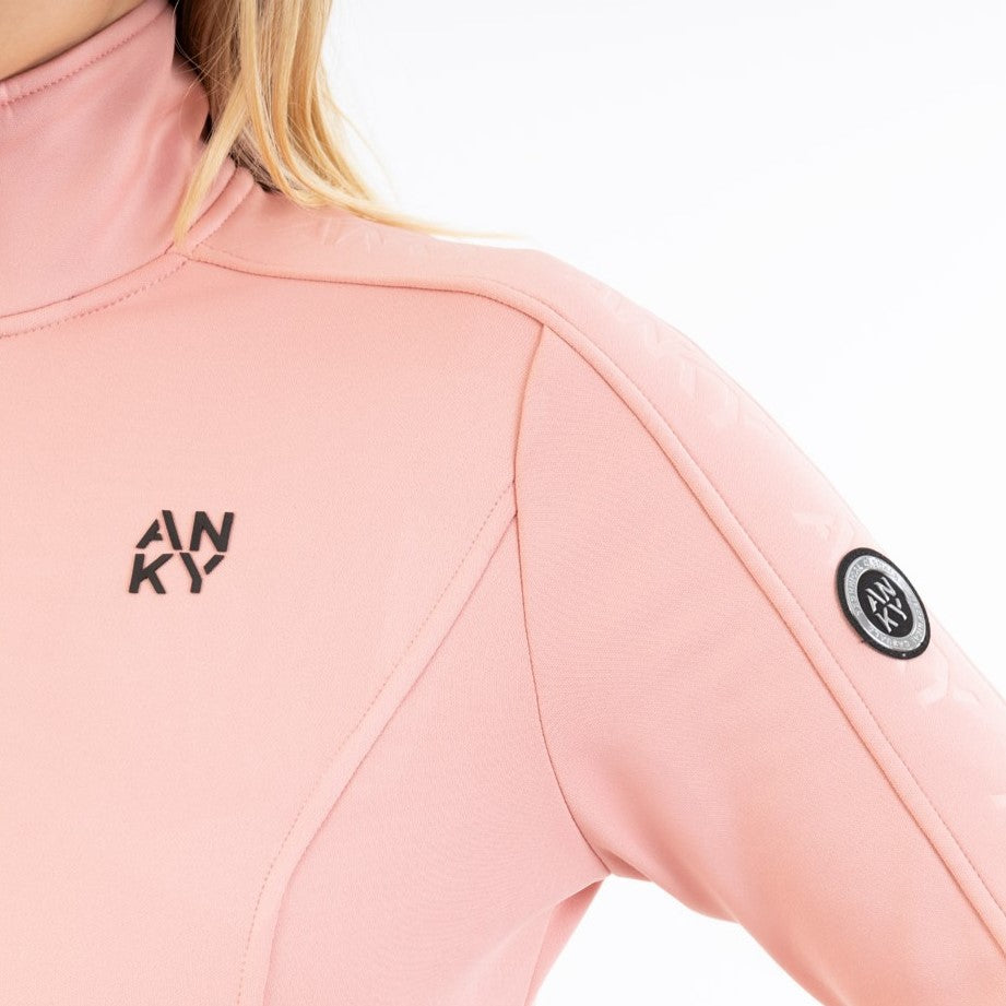 CHAQUETA ANKY TEJIDO TÉCNICO ROSA