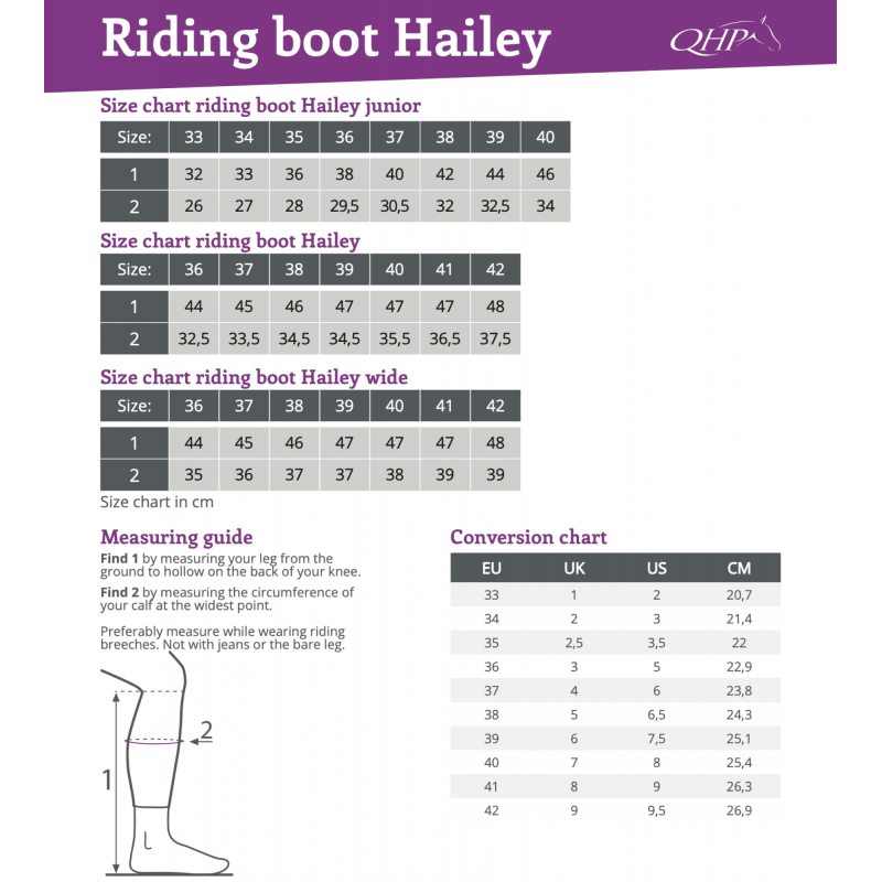 BOTA HAILEY INFANTIL QHP