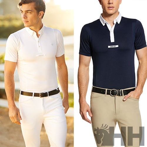 POLO COMPETICIÓN HOMBRE ARIAT TEK MANGA CORTA