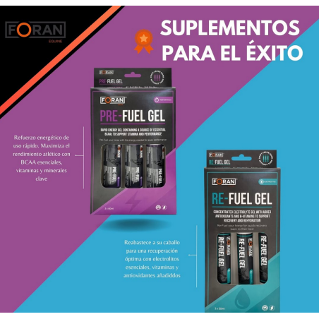 FORAN-VITAMINAS PRE-FUEL GEL TRIPLE PACK