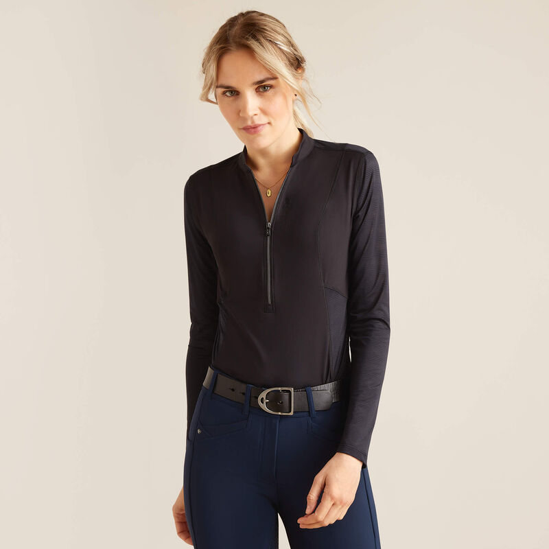 BASE LAYER BREATHE NEGRO ARIAT MUJER