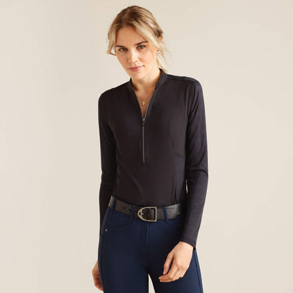 BASE LAYER BREATHE NEGRO ARIAT MUJER