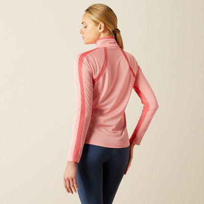 POLO MUJER ARIAT SUN STOPPER ROSA