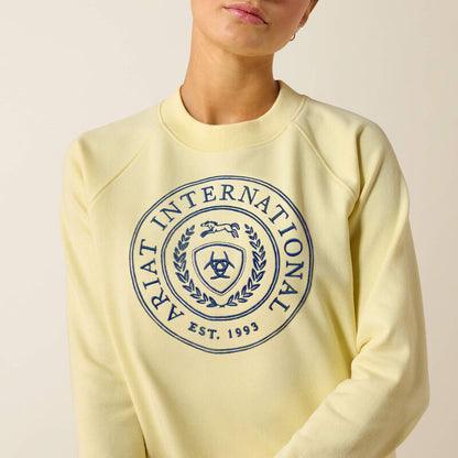 SUDADERA MARTINE ARIAT AMARILLA MUJER
