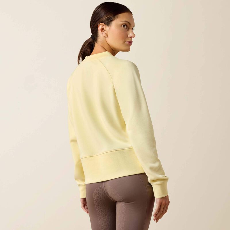 SUDADERA MARTINE ARIAT AMARILLA MUJER