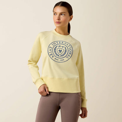 SUDADERA MARTINE ARIAT AMARILLA MUJER