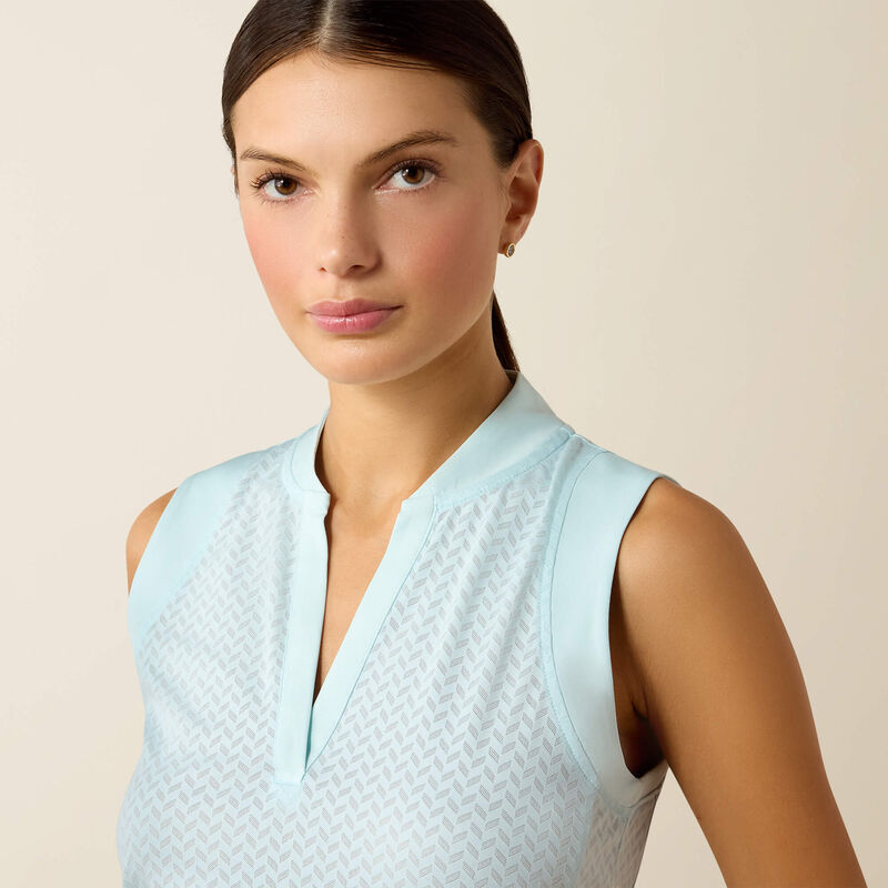 BASE LAYER SIN MANGAS MESA ARIAT AZUL LIGHT