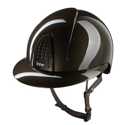 CASCO KEP SMART NOVA / POLISH MARRÓN / VISERA POLO
