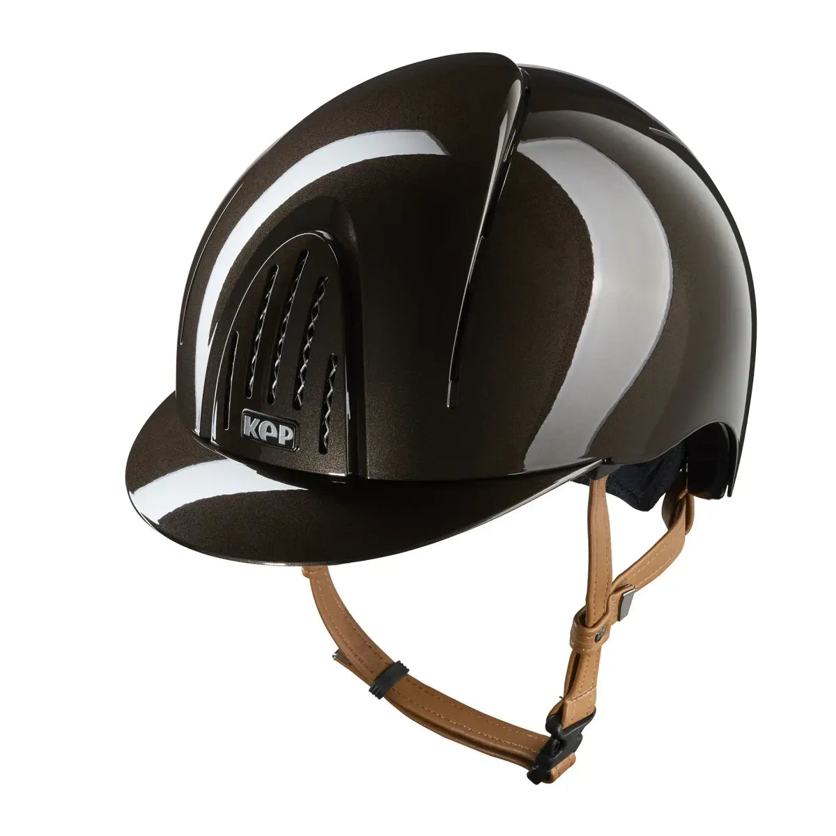 CASCO KEP SMART NOVA / POLISH MARRÓN / CORREA BEIGE