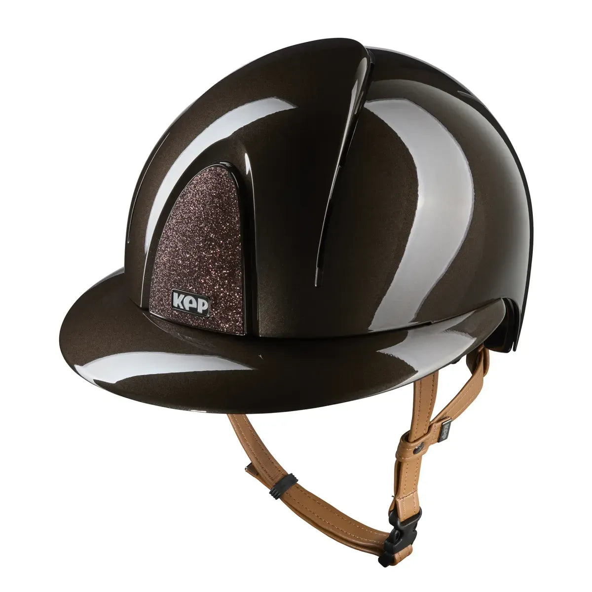 CASCO KEP SMART NOVA / POLISH MARRÓN / CORREA BEIGE /VISERA POLO