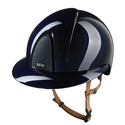 CASCO KEP SMART NIOVA / POLISH AZUL / CORREA BEIGE / VISERA POLO / BRIOLLO AZUL