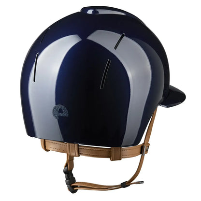 CASCO KEP SMART NIOVA / POLISH AZUL / CORREA BEIGE / VISERA POLO / BRIOLLO AZUL