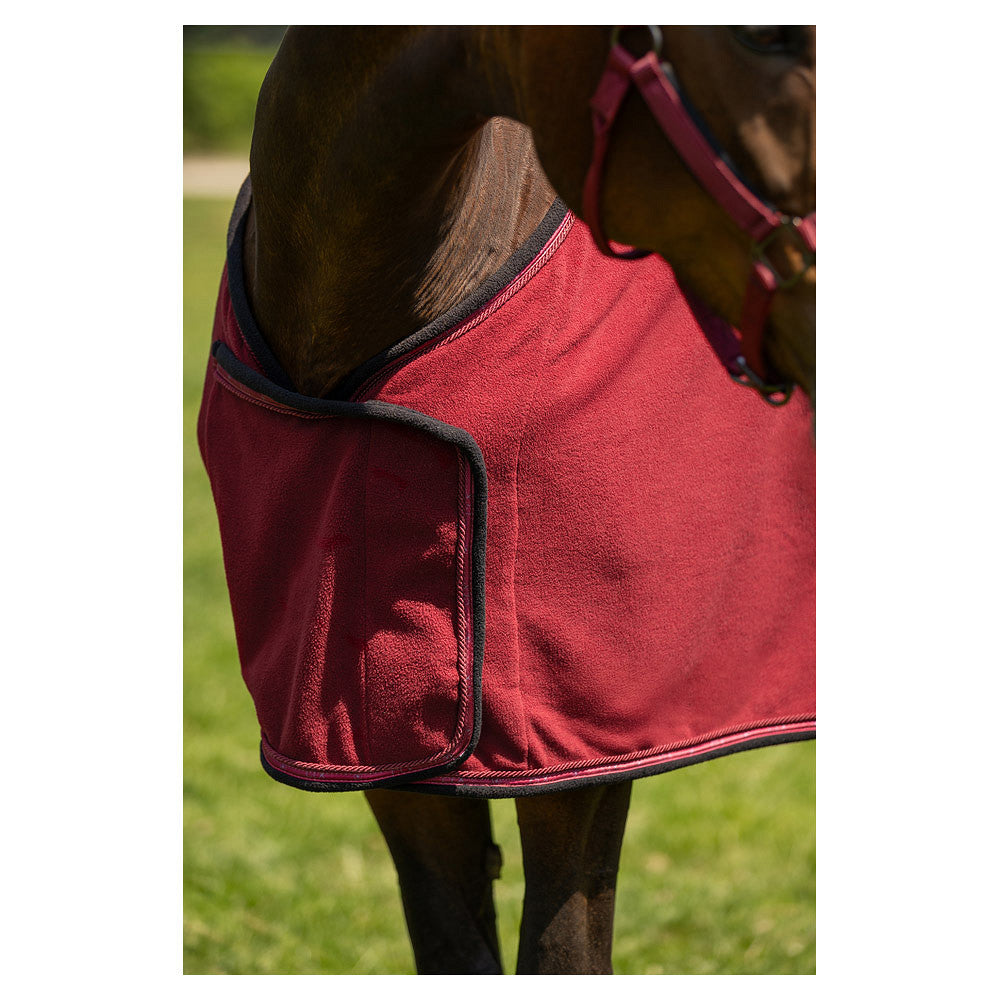 MANTA POLAR CLX BURDEOS