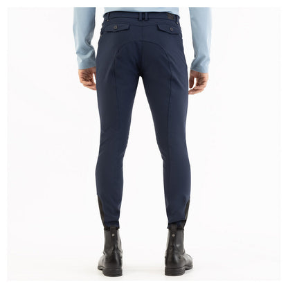 PANTALÓN HOMBRE  JAGGER SILICONA RODILLA AZUL
