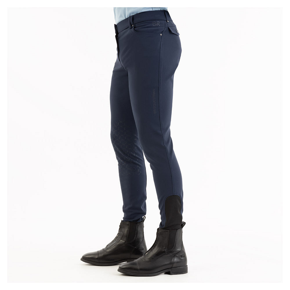 PANTALÓN HOMBRE  JAGGER SILICONA RODILLA AZUL