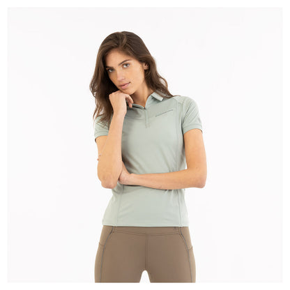CAMISETA POLO BR INNE VERDE PIZARRA MUJER