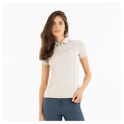 CAMISETA POLO BR INNE MARFIL MUJER